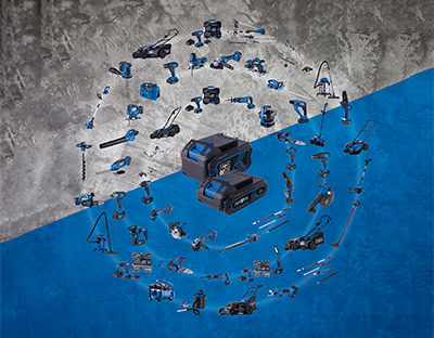 Scheppach IXES 20V accuplatform