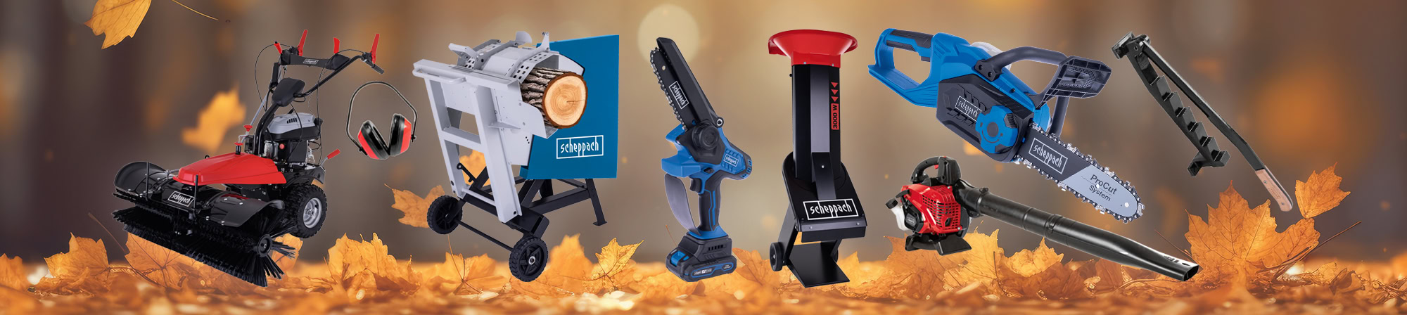 Scheppach herfstcollectie